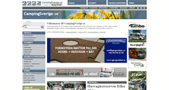 Desktop Screenshot of campingsverige.se